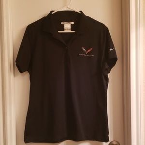 Women's Nike Dr-Fit Golf Shirt Corvette Series